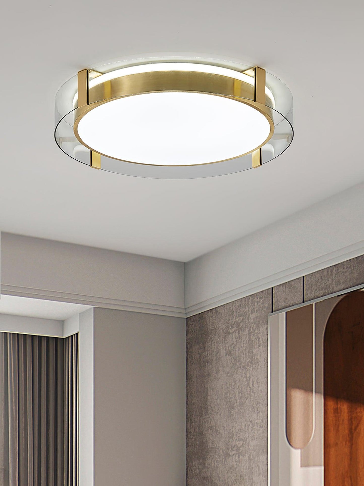 Round Low Profile Ceiling fixture Ceiling Light