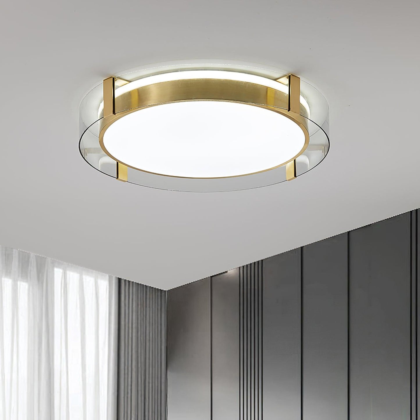 Round Low Profile Ceiling fixture Ceiling Light