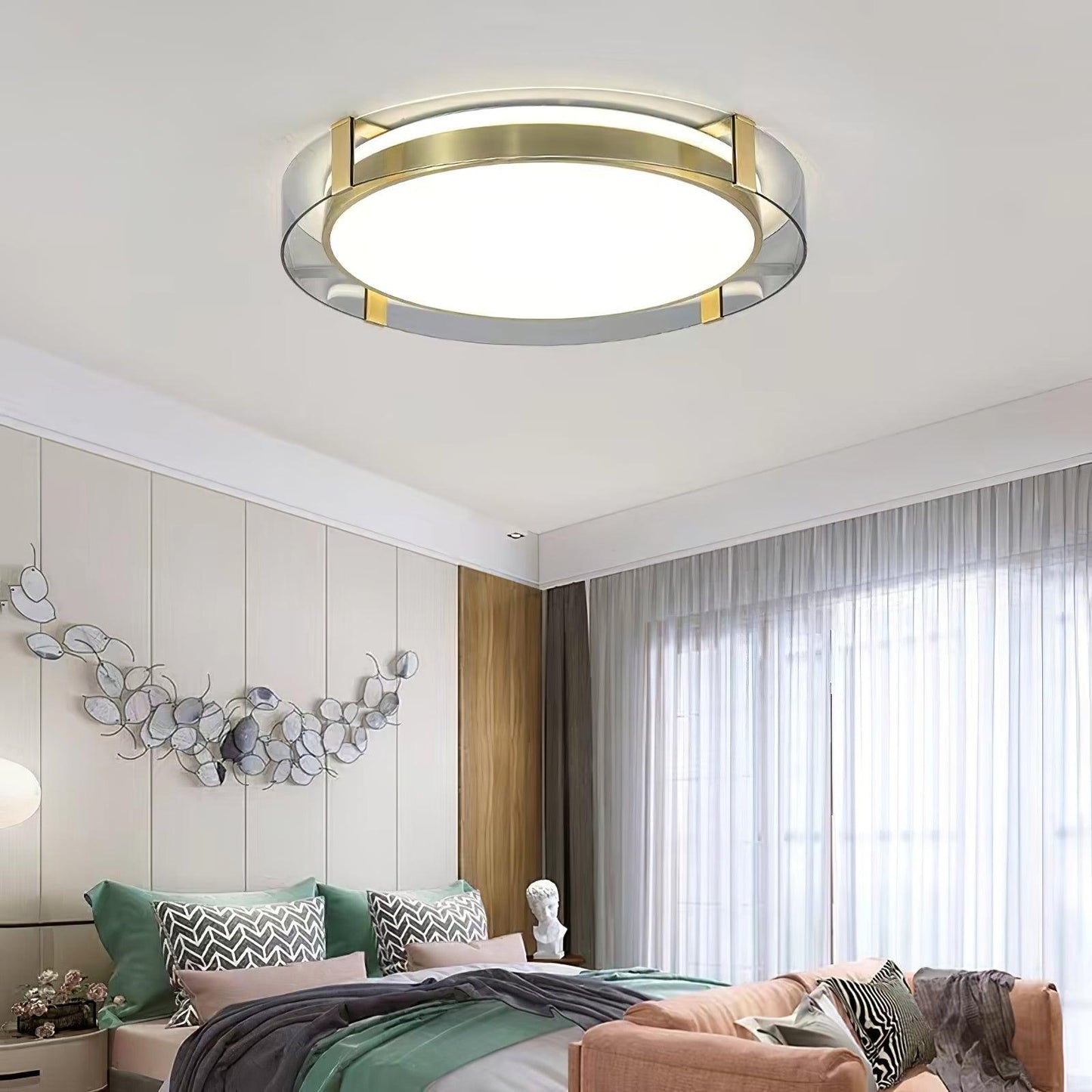 Round Low Profile Ceiling fixture Ceiling Light