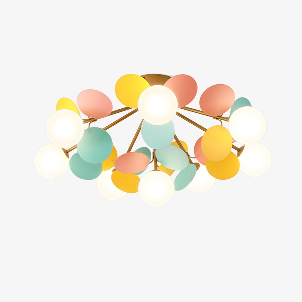 Round Macaron Overhead fixture Ceiling Lamp