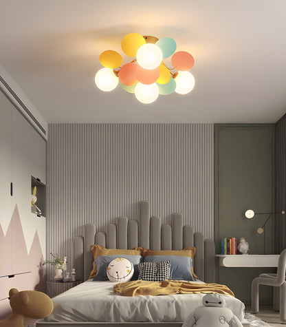 Round Macaron Overhead fixture Ceiling Lamp