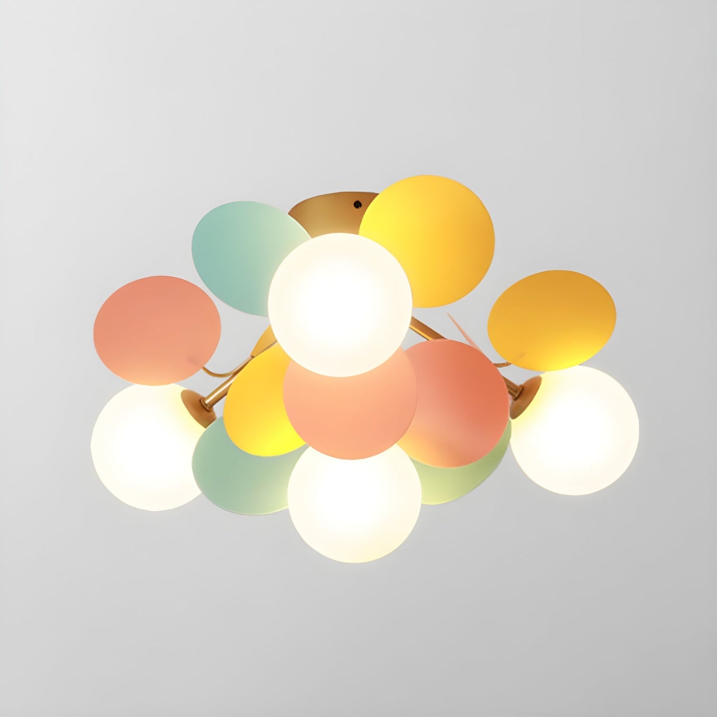 Round Macaron Overhead fixture Ceiling Lamp