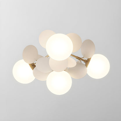 Round Macaron Overhead fixture Ceiling Lamp