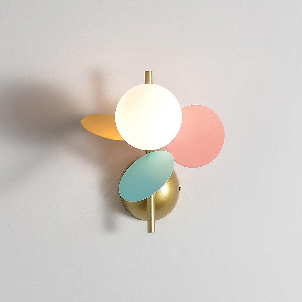 Round Macaron Sconce Wall Lamp