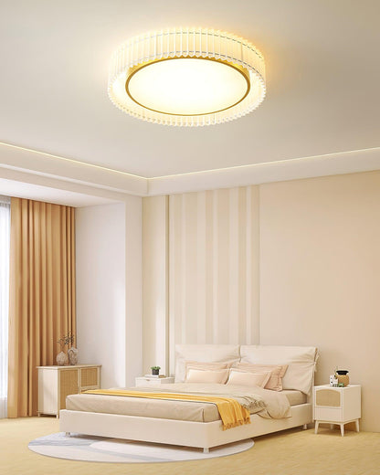 Round Pleated Ceiling-mounted light Ceiling Lamp