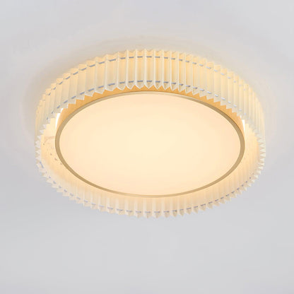 Round Pleated Ceiling-mounted light Ceiling Lamp