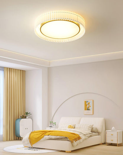 Round Pleated Ceiling-mounted light Ceiling Lamp