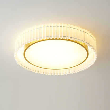 Round Pleated Ceiling-mounted light Ceiling Lamp