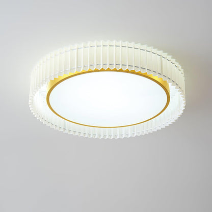 Round Pleated Ceiling-mounted light Ceiling Lamp