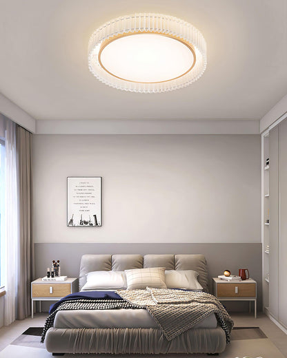 Round Pleated Ceiling-mounted light Ceiling Lamp