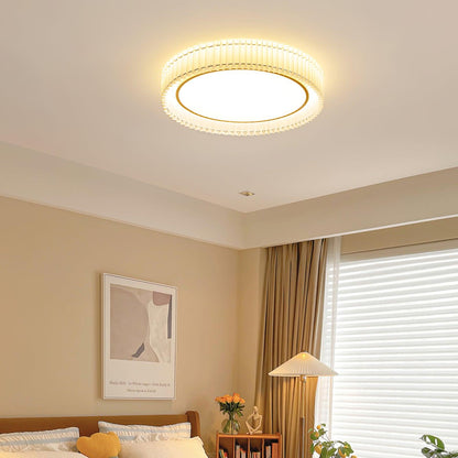 Round Pleated Ceiling-mounted light Ceiling Lamp