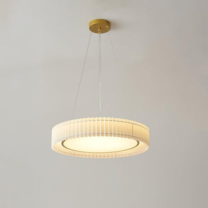 Round Pleated Houselight Pendant Lamp