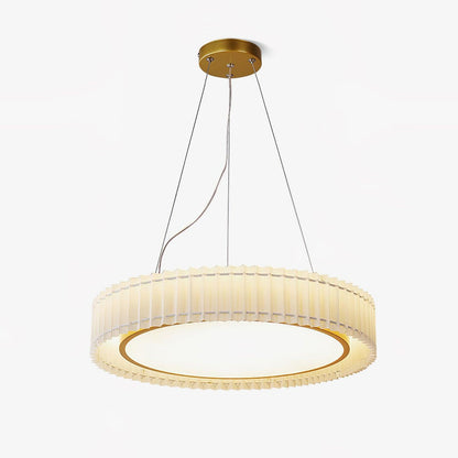 Round Pleated Houselight Pendant Lamp