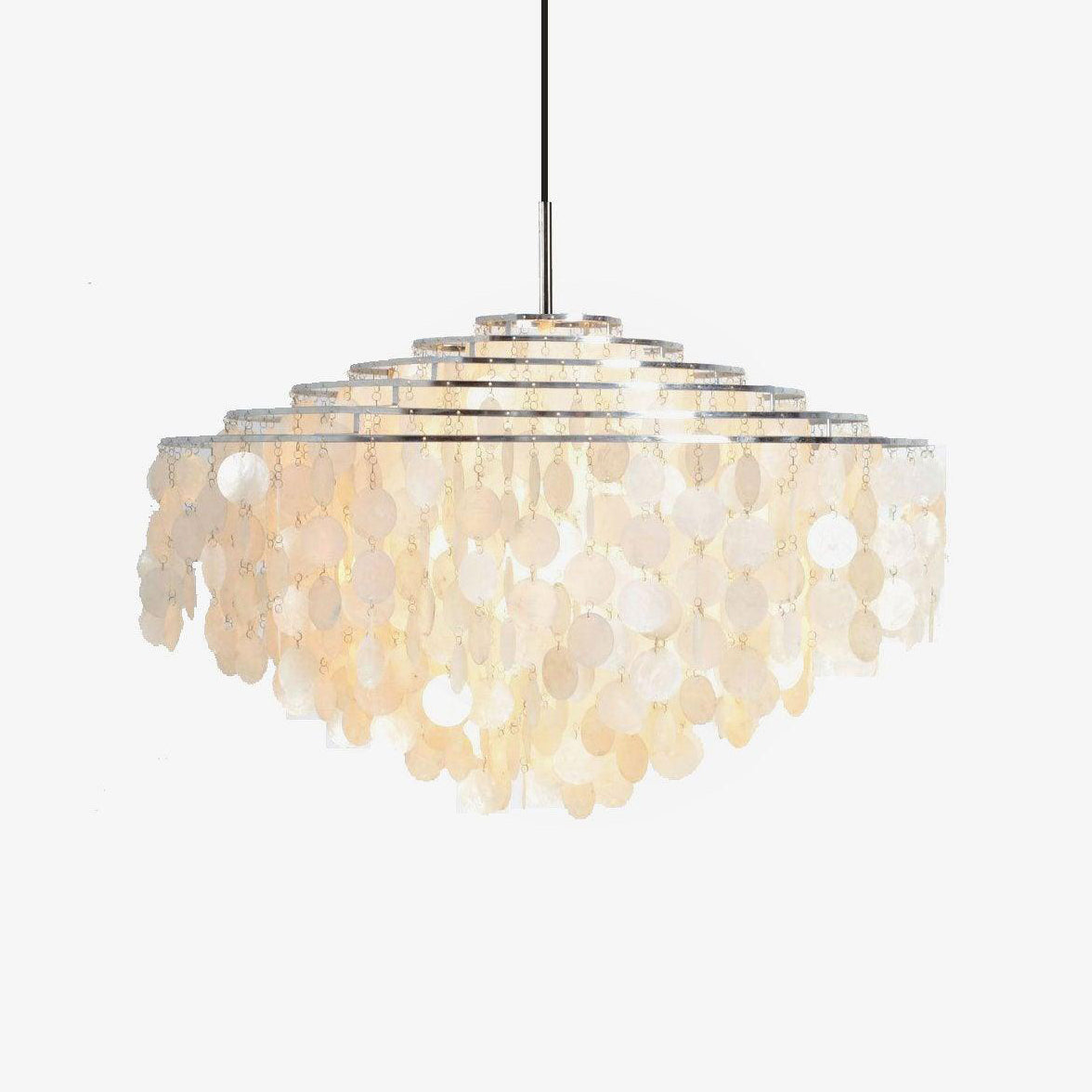 Round Shell Pendant light Chandelier