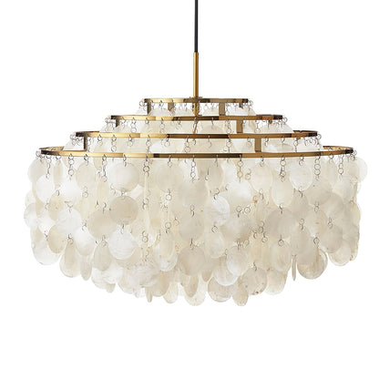 Round Shell Pendant light Chandelier