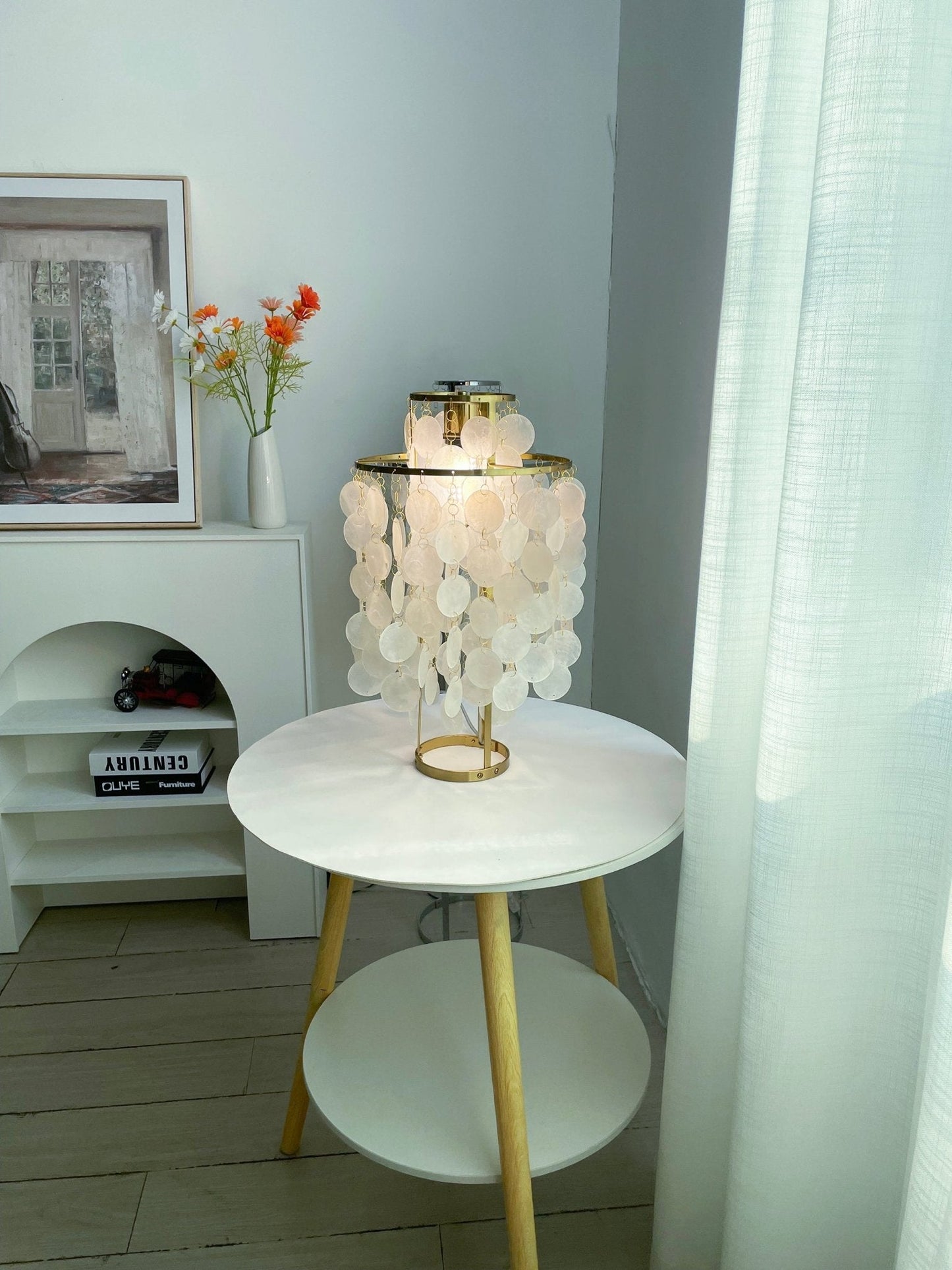 Round Shell Work lamp Table Lamp