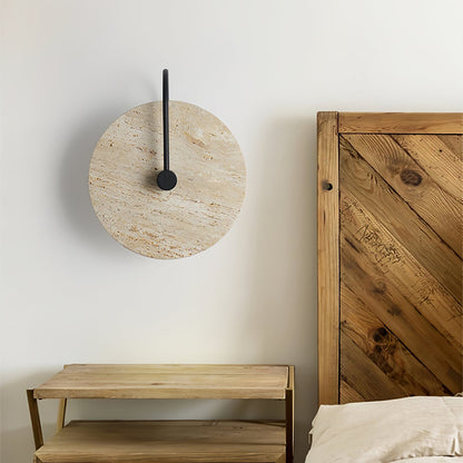 Round Travertine Wall-mounted light Wall Lamp