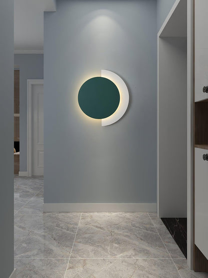 Rounded Abstract Art Wall light Sconce