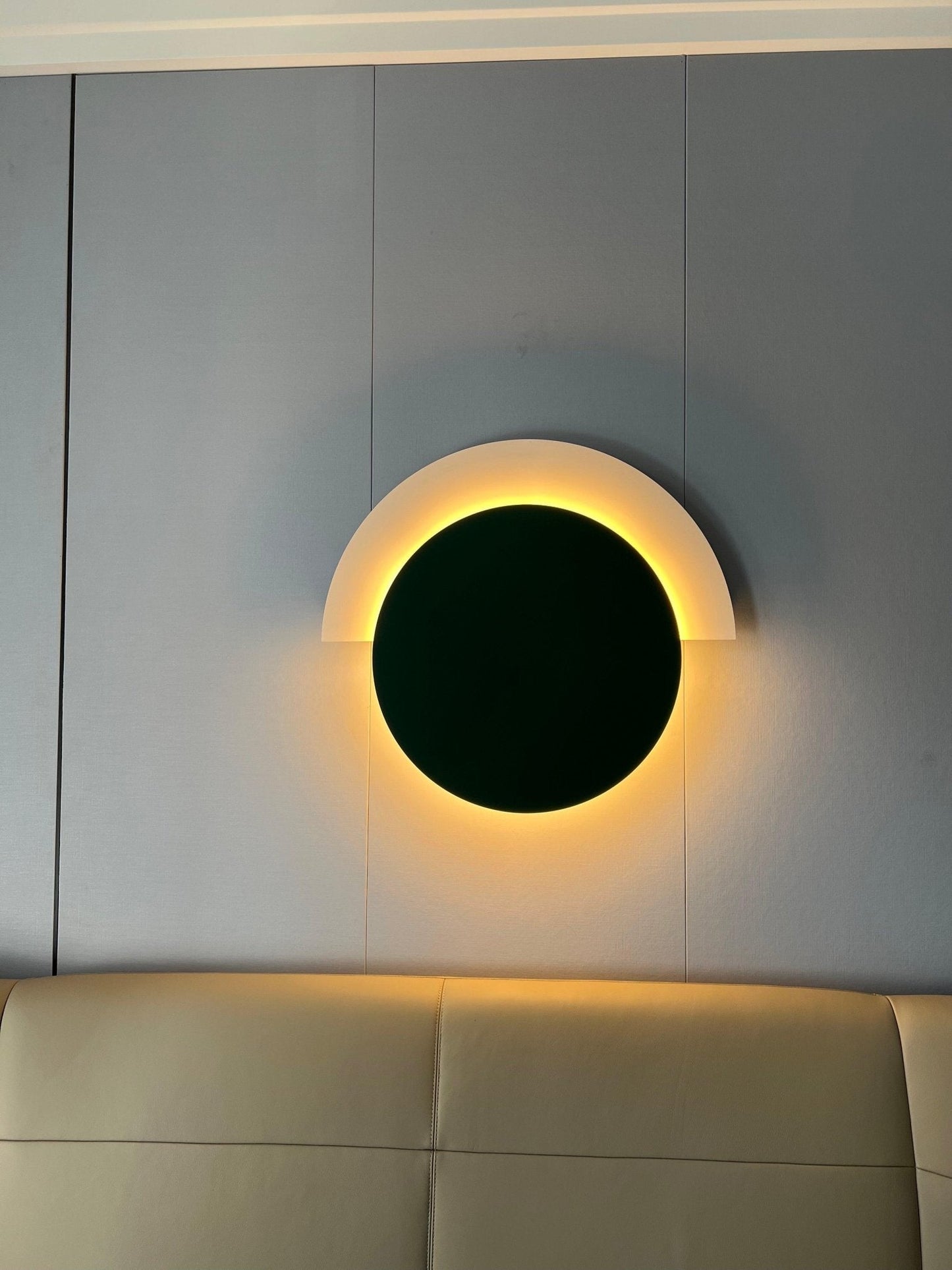 Rounded Abstract Art Wall light Sconce