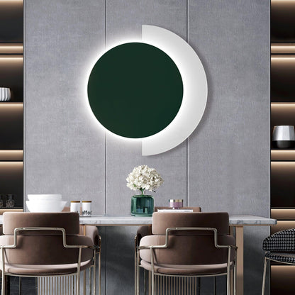 Rounded Abstract Art Wall light Sconce