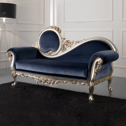 Baroque Style Italian Gold Leaf 2 Seater Sofa