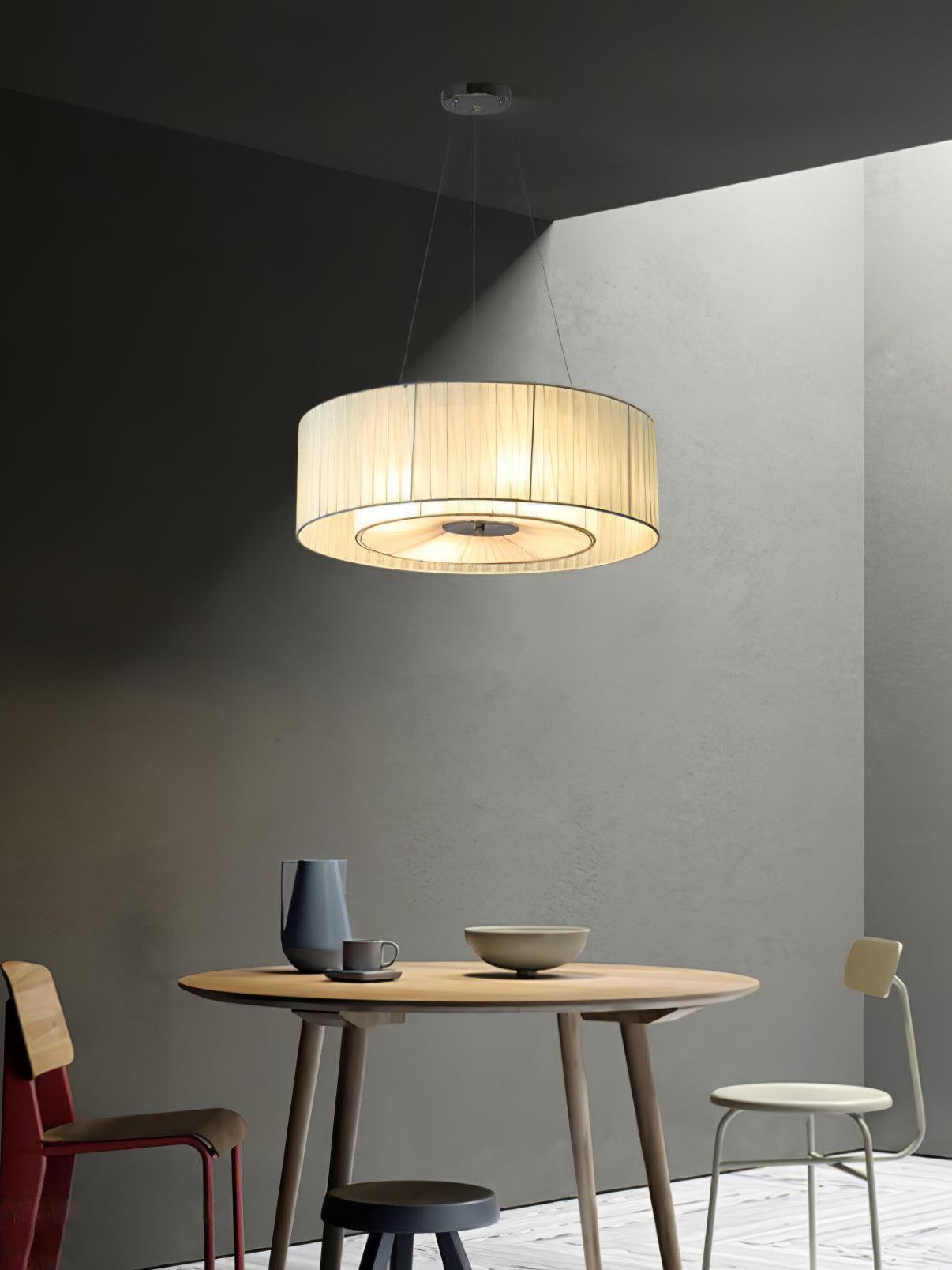 Ruffle Pleated Ceiling light fitting Pendant Lamp