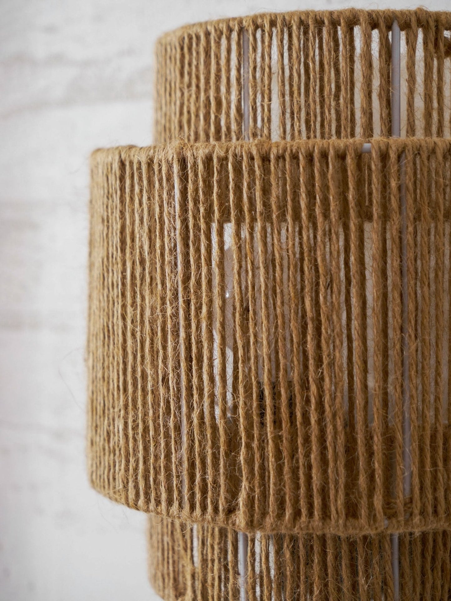 Rustic Weave Wall Lamp
