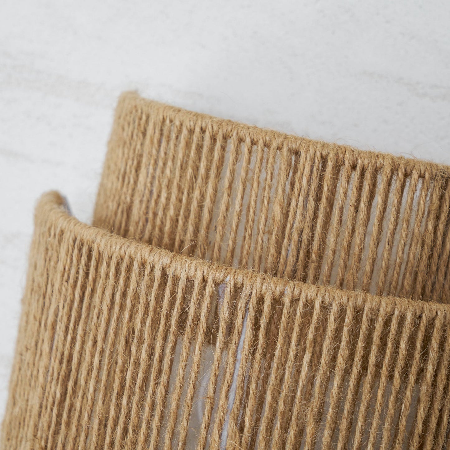 Rustic Weave Wall Lamp