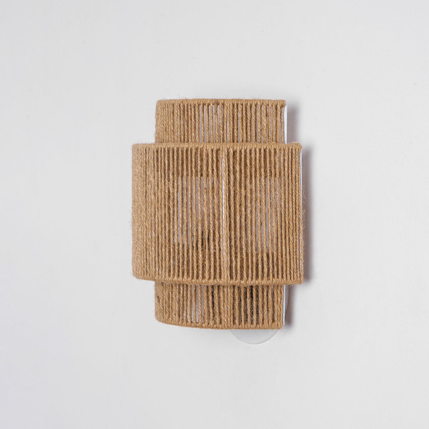 Rustic Weave Wall Lamp