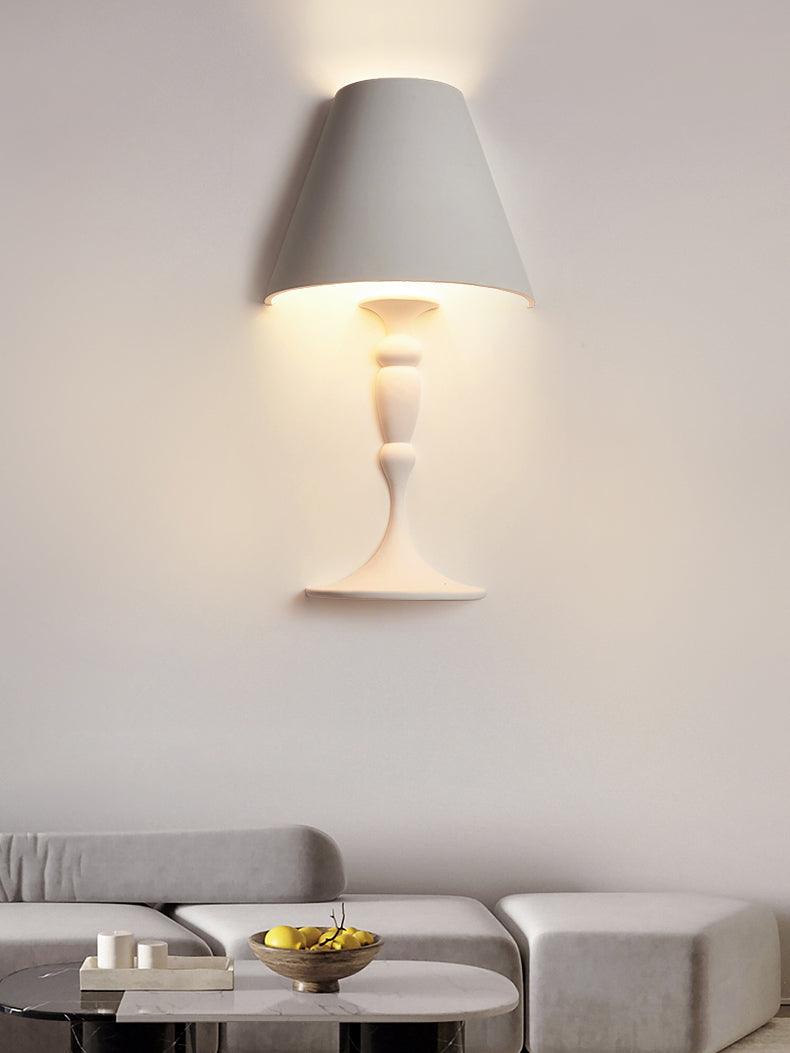 Plaster Picture Sconce Wall Lamp