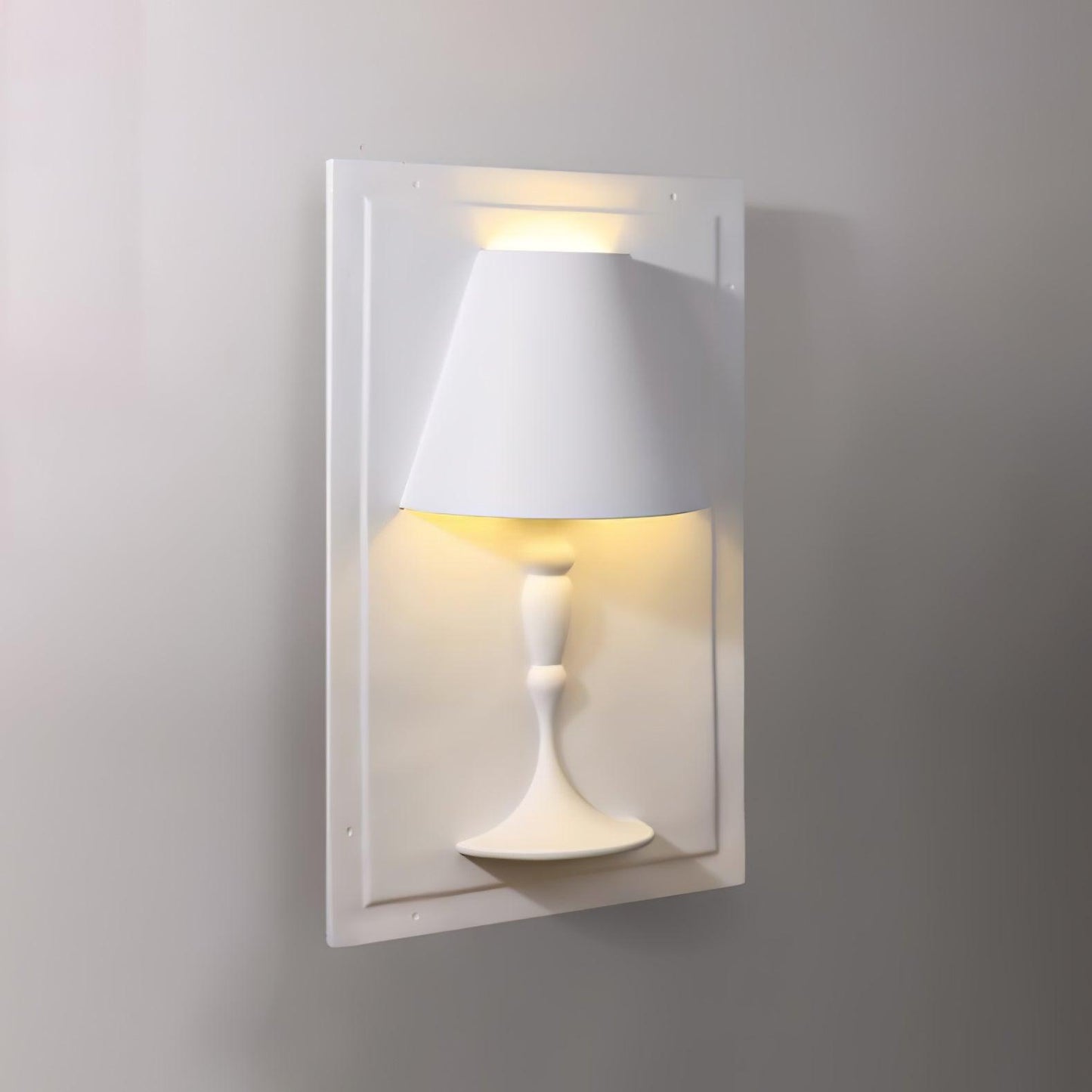 Plaster Picture Sconce Wall Lamp