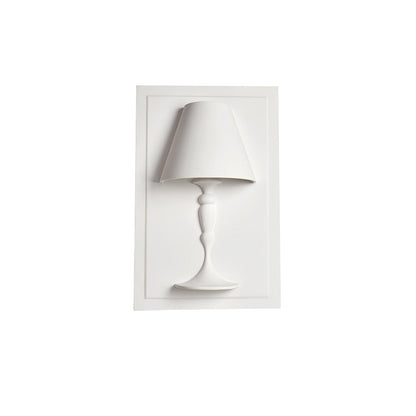 Plaster Picture Sconce Wall Lamp