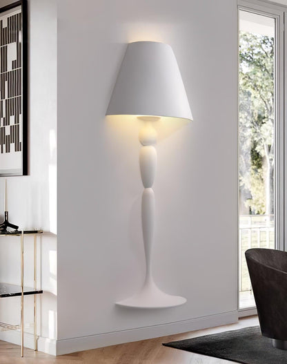 Plaster Picture Sconce Wall Lamp