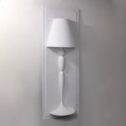 Plaster Picture Sconce Wall Lamp