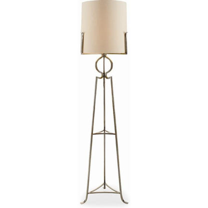 Century Furniture Grand Tour Polished Steel Floor Lamp