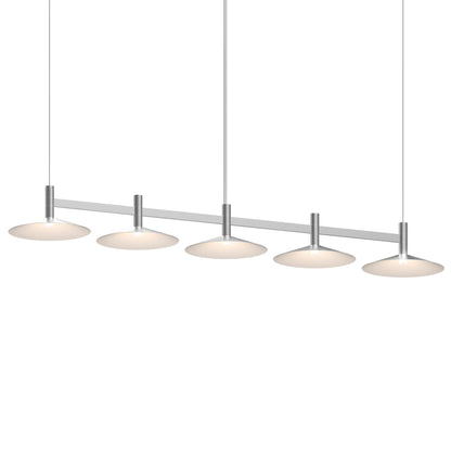 Sonneman Systema Staccato 57 Inch 5 Light Led Linear Suspension Light Cp764393