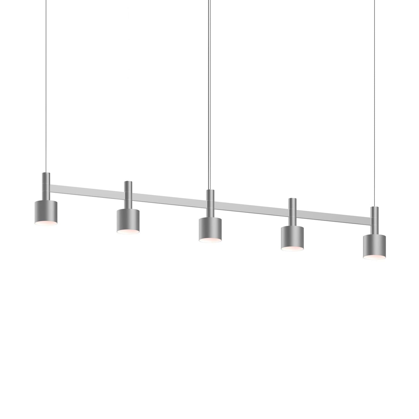 Sonneman Systema Staccato 57 Inch 5 Light Led Linear Suspension Light Cp764391