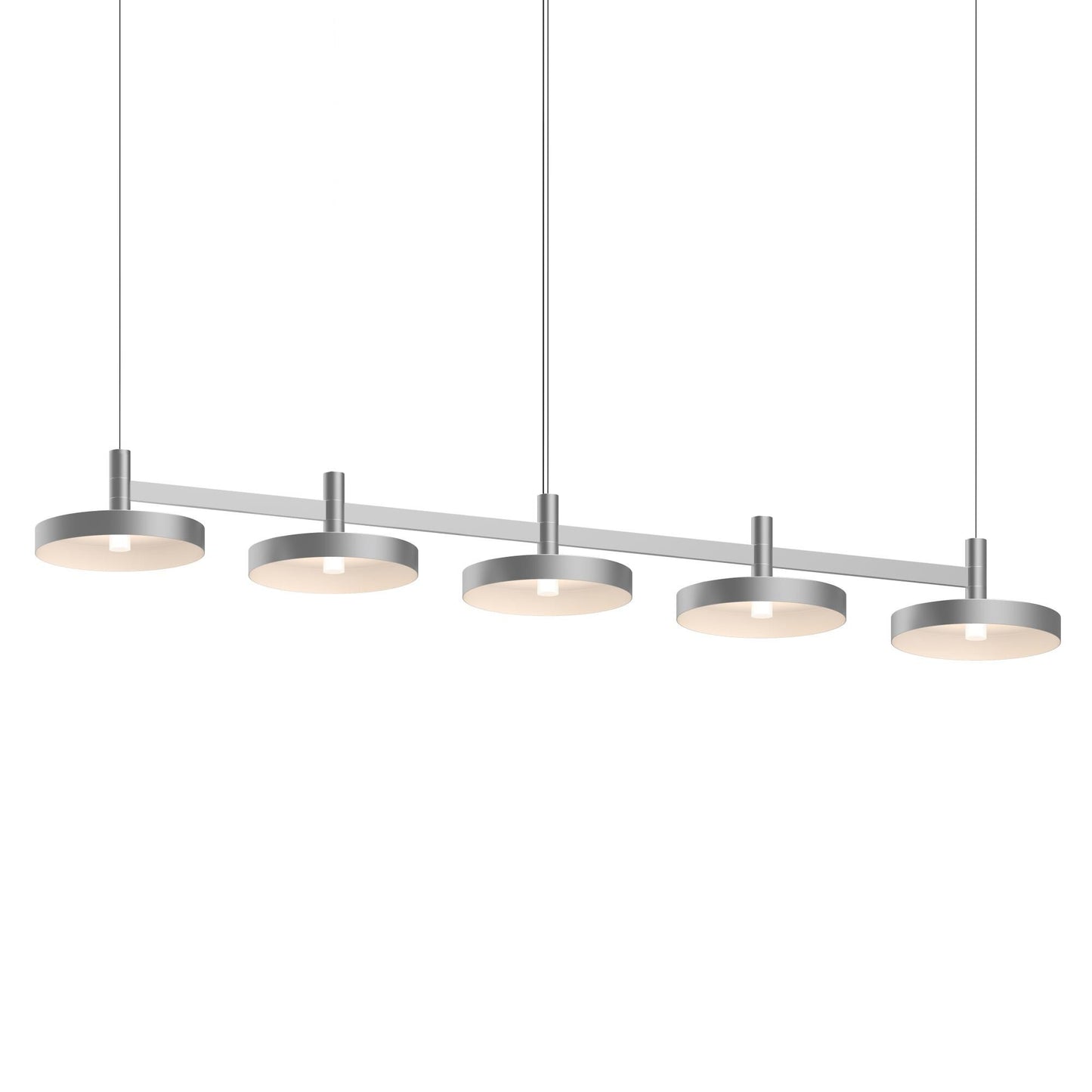 Sonneman Systema Staccato 57 Inch 5 Light Led Linear Suspension Light Cp764392