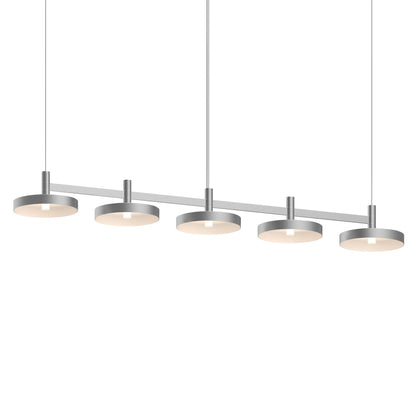 Sonneman Systema Staccato 57 Inch 5 Light Led Linear Suspension Light Cp764392