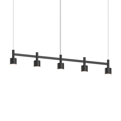 Sonneman Systema Staccato 57 Inch 5 Light Led Linear Suspension Light Cp764391