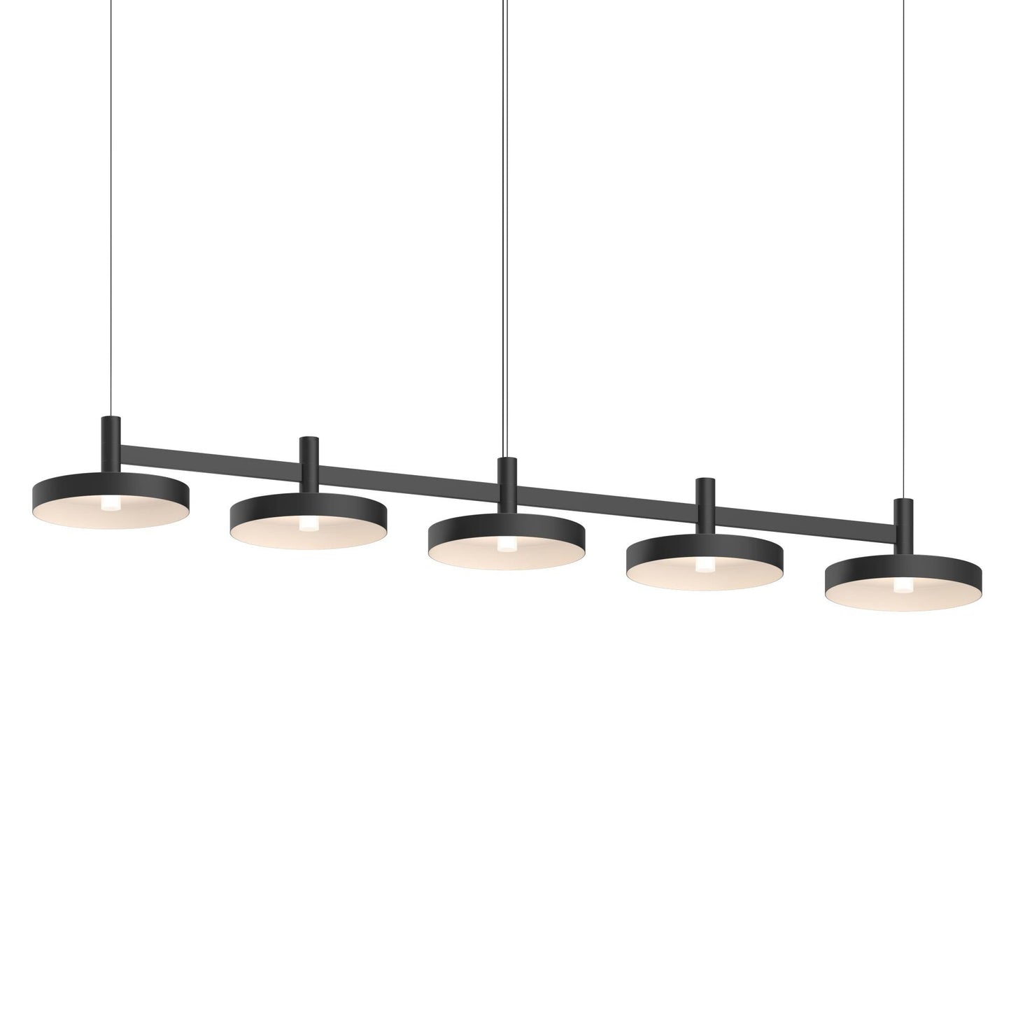 Sonneman Systema Staccato 57 Inch 5 Light Led Linear Suspension Light Cp764392