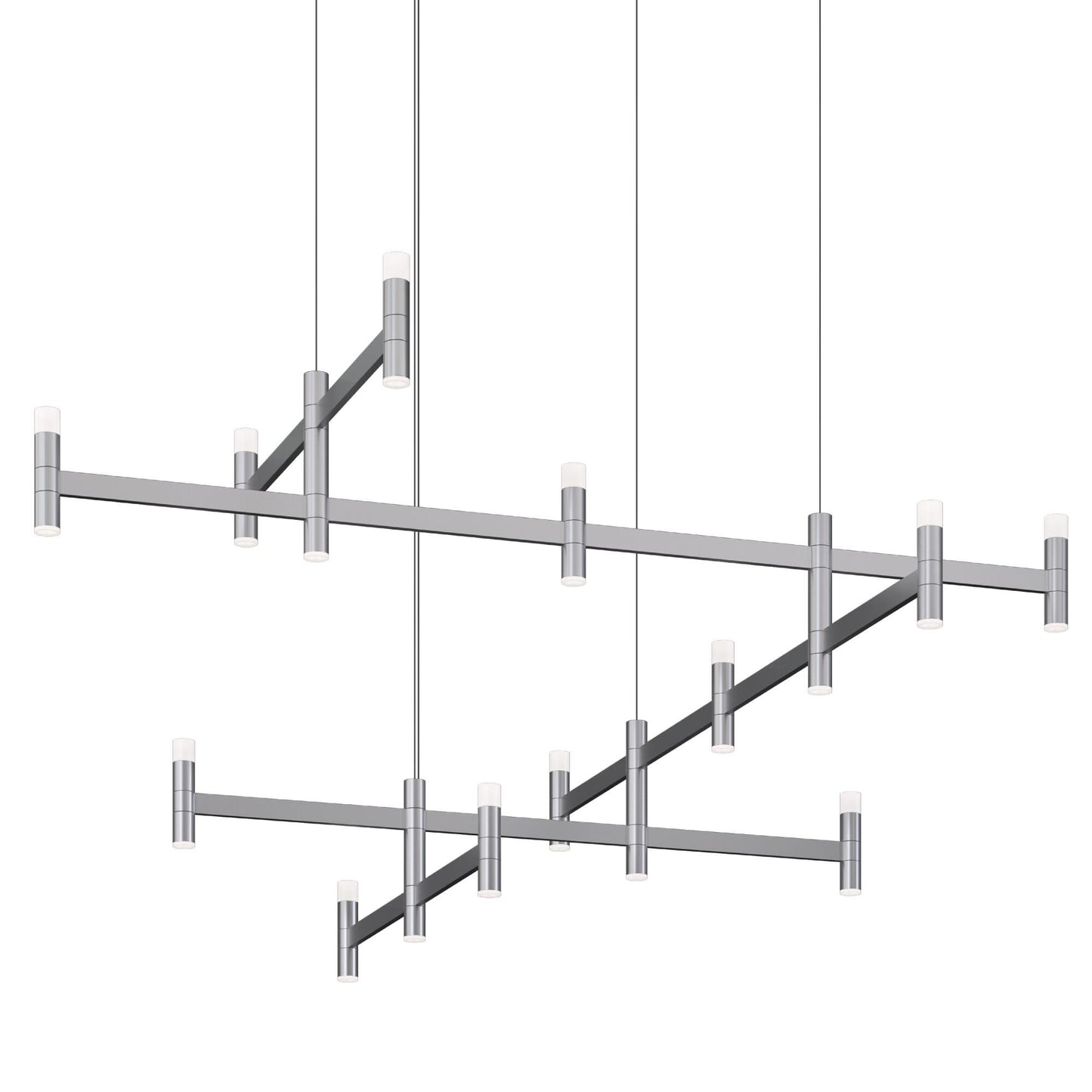 Sonneman Systema Staccato 57 Inch Led Linear Suspension Light Cp749314