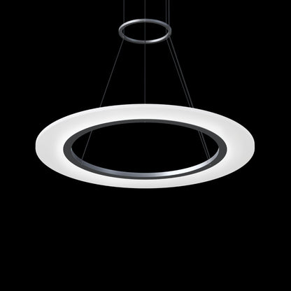 Sonneman Arctic Rings 23 Inch Led Large Pendant Cp756035