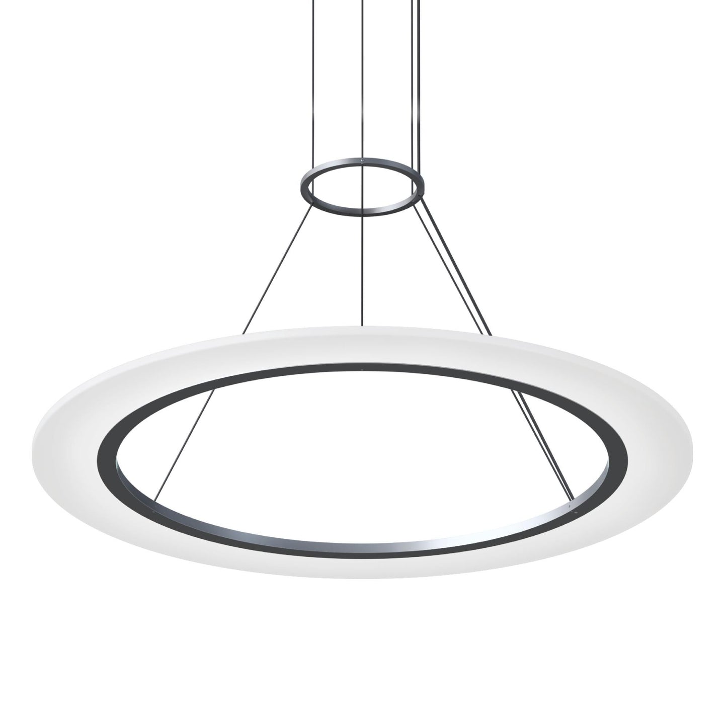 Sonneman Arctic Rings 30 Inch Led Large Pendant Cp756036