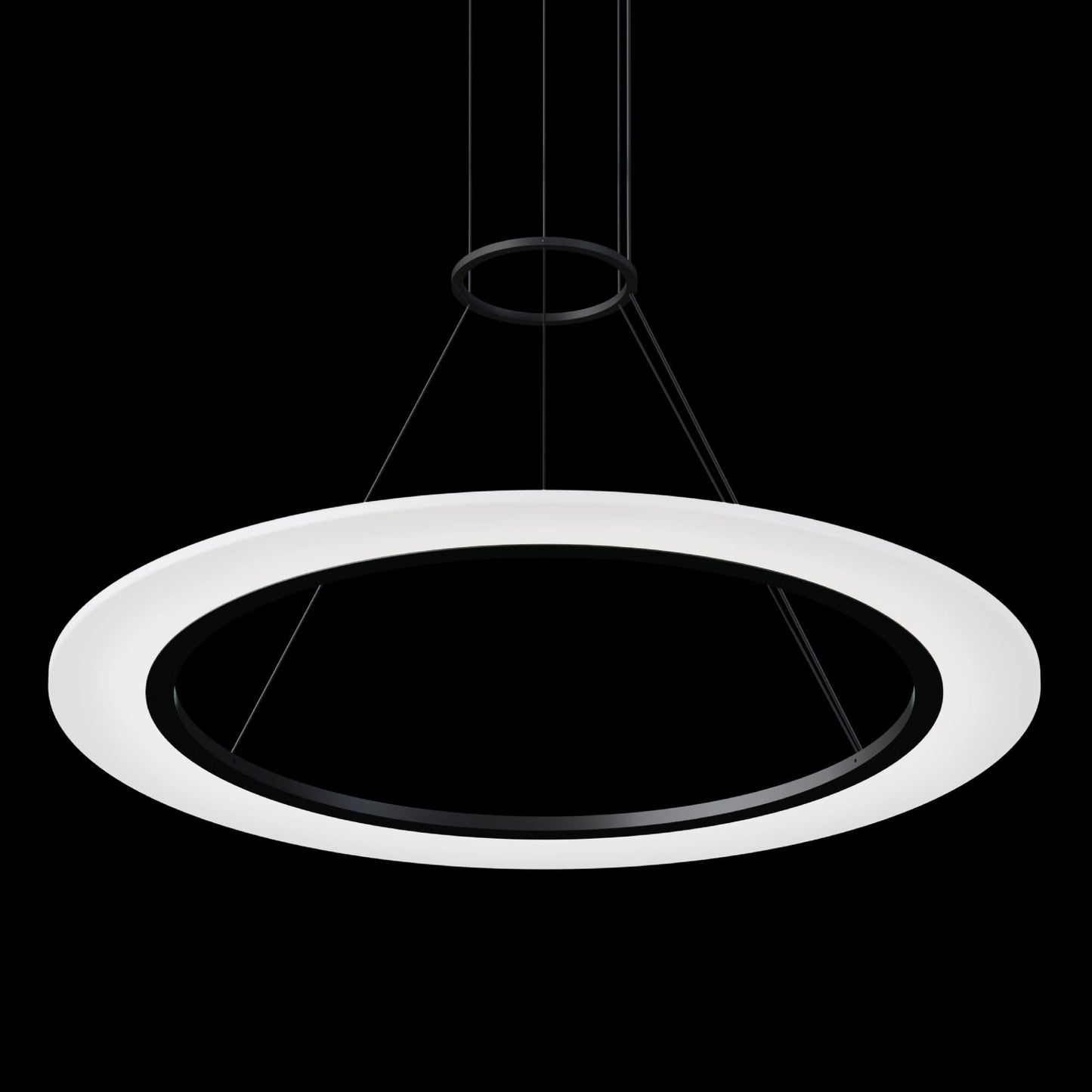 Sonneman Arctic Rings 30 Inch Led Large Pendant Cp756036