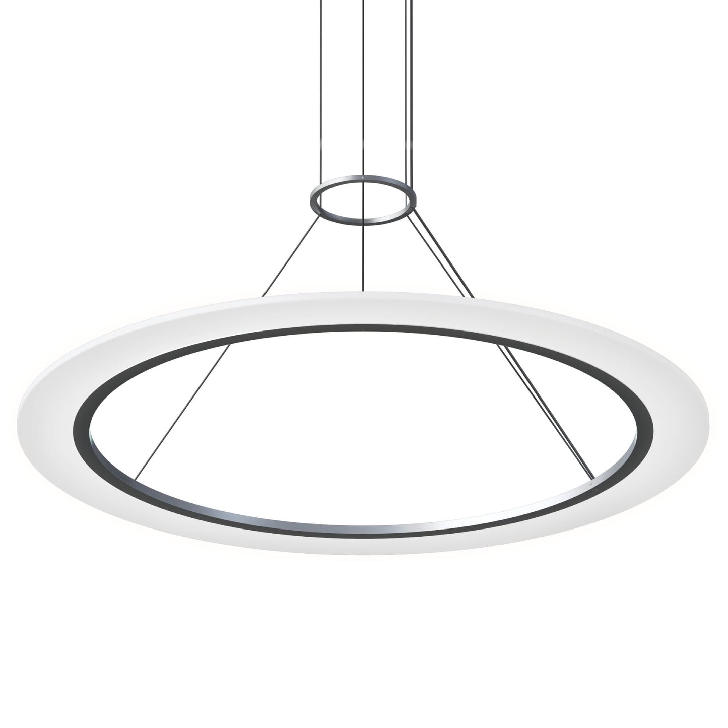 Sonneman Arctic Rings 37 Inch Led Large Pendant Cp756037