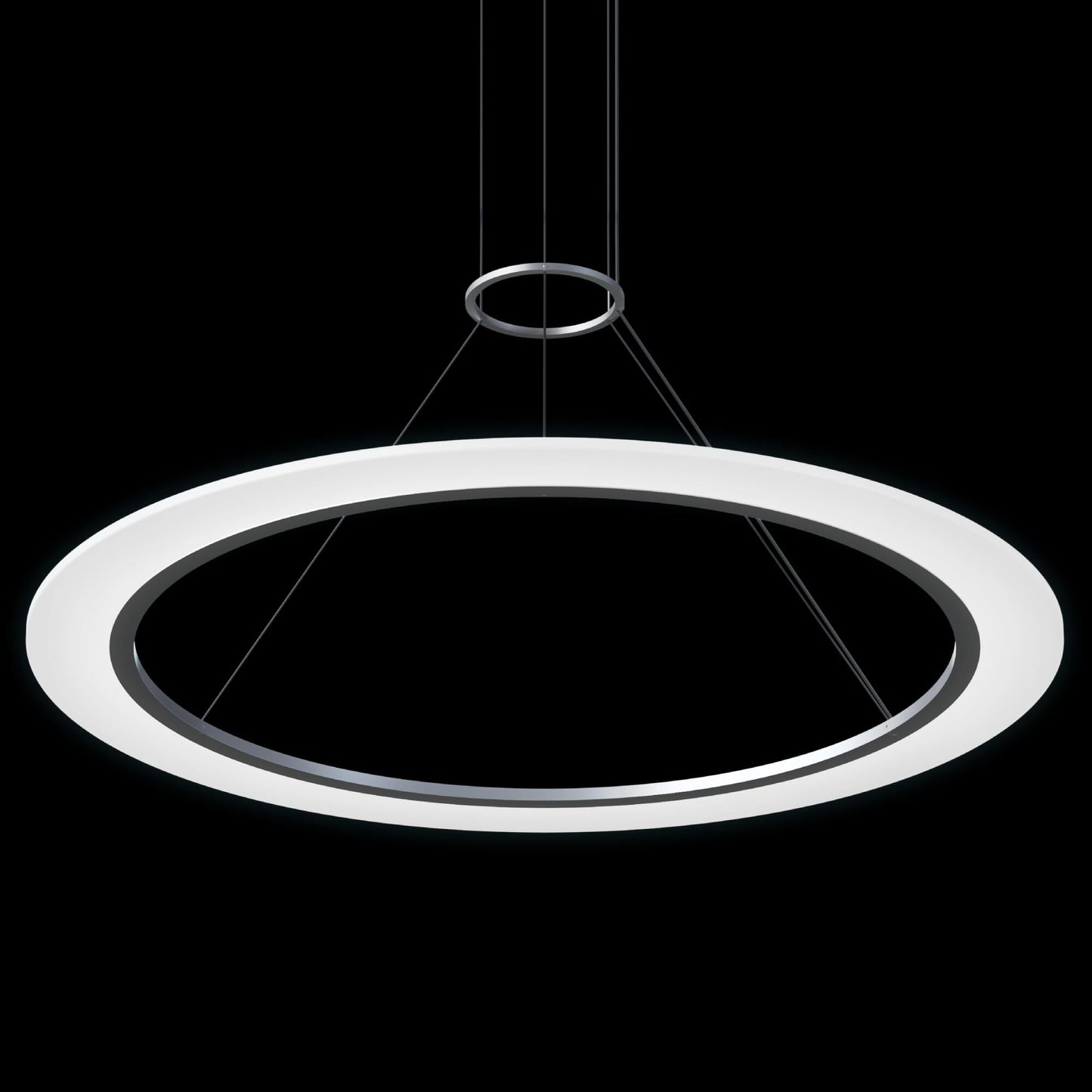 Sonneman Arctic Rings 37 Inch Led Large Pendant Cp756037