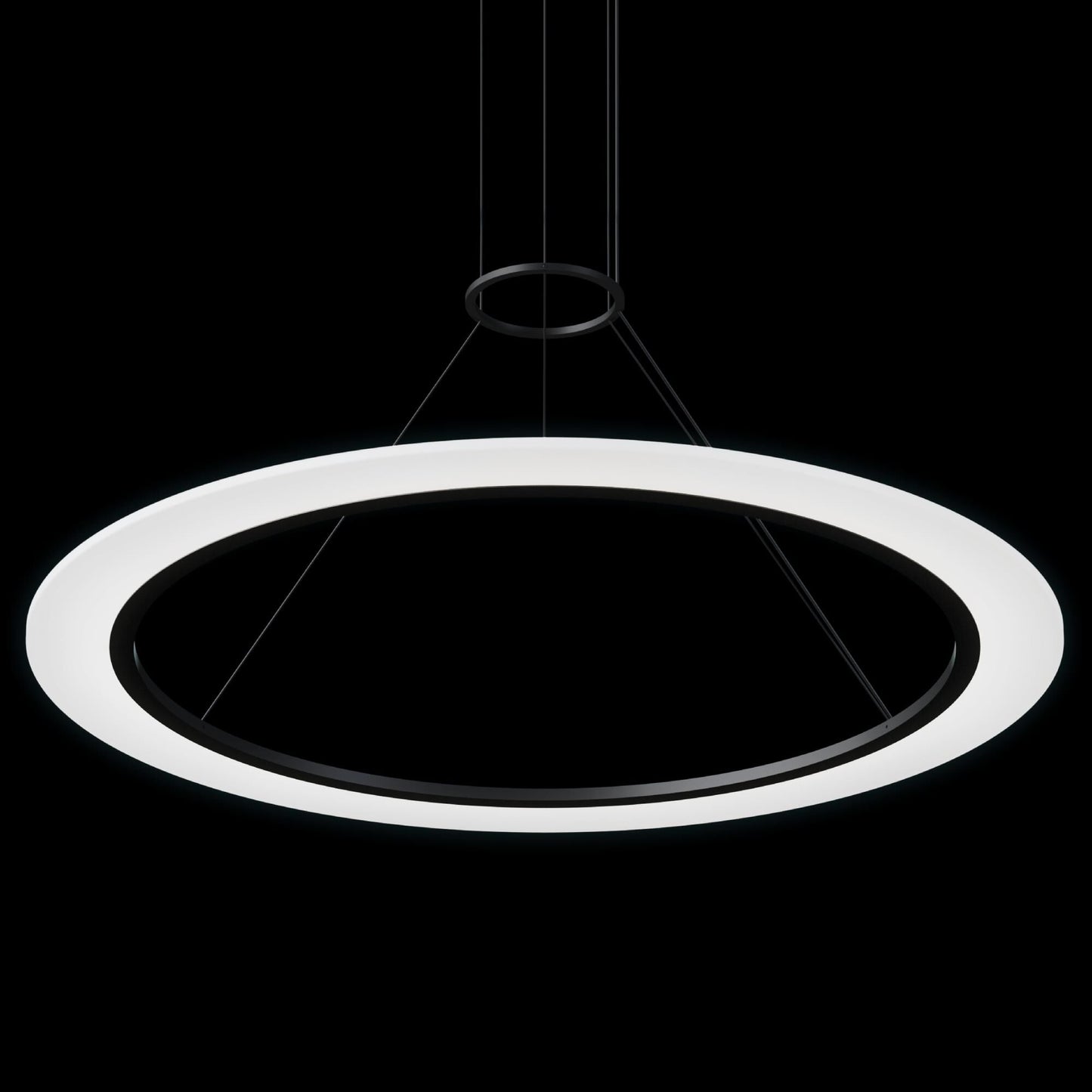 Sonneman Arctic Rings 37 Inch Led Large Pendant Cp756037