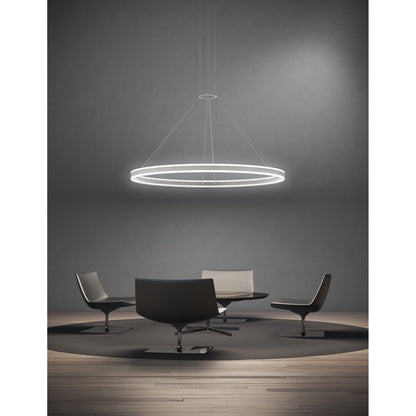 Sonneman Robert Sonneman Double Corona 59 Inch Led Large Pendant Cp36363