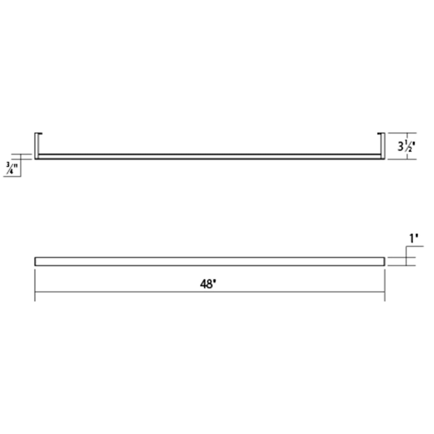 Sonneman Robert Sonneman Thin Line 48 Inch Led Wall Sconce Cp368010